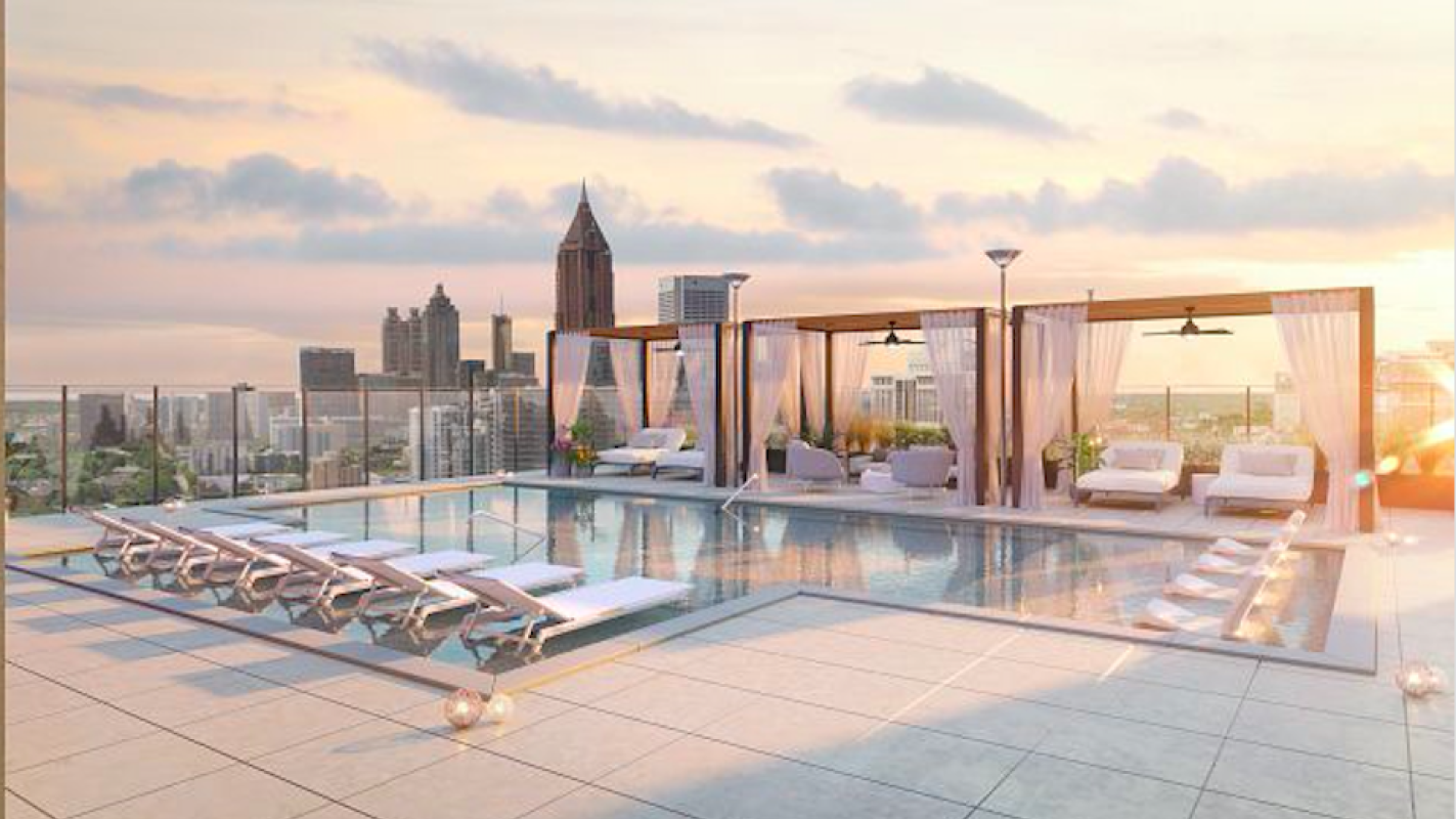 For two-tower Midtown development, fresh visuals, official
